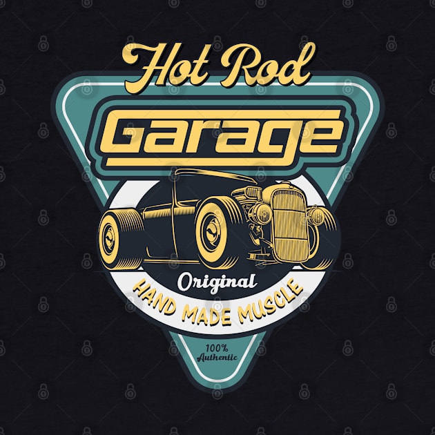 Hot Rod Garage - Home Made Muscle by CC I Design